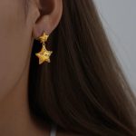 1-Pair-Luxurious-Pentagram-Plating-Inlay-Titanium-Steel-Rhinestones-18k-Gold-Plated-Earrings_3
