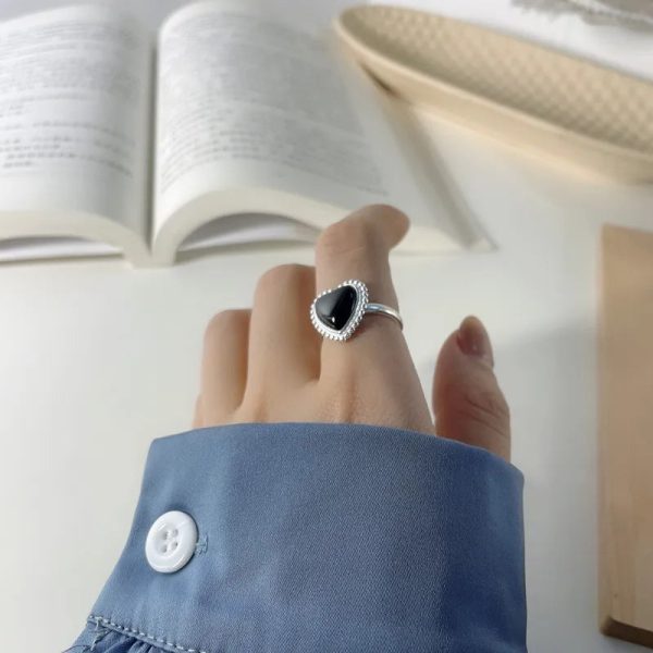 Classic-Style-Heart-Shape-Sterling-Silver-Agate-Rings-In-Bulk_1