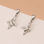 Rosh-925-Sterling-Silver-Cubic-Zirconia-Star-Minimalist-Drop-Earring-0